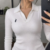 بلوز یقه دار فانریپ مدل پولو (فریسایز تا ۴۴) 🤍