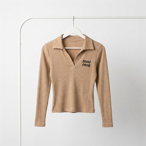 🧶 بلوز یقه دار فانریپ Miu Miu